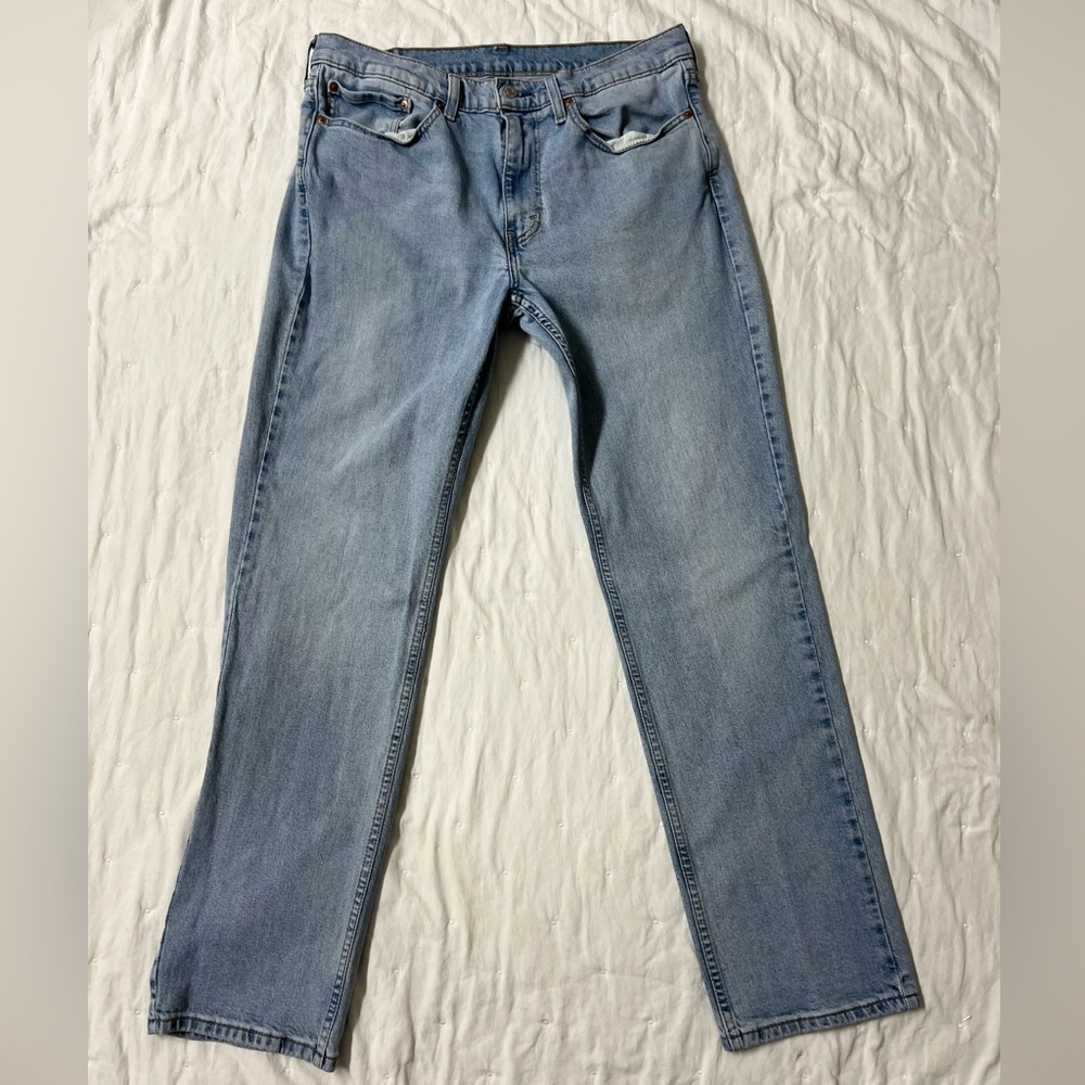 Levi's Blue Straight Leg Jeans Classic Denim